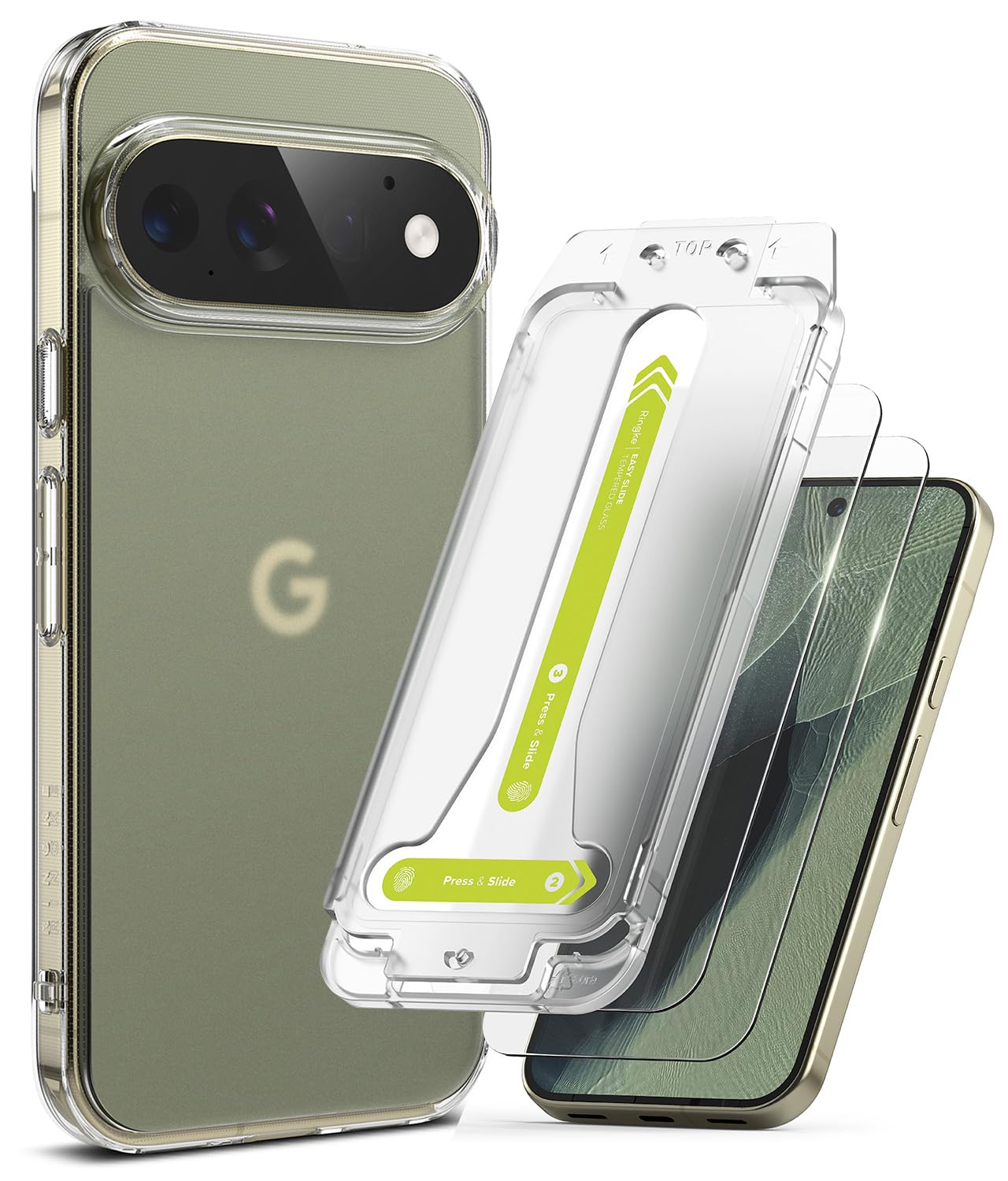 Ringke Funda y Protector Pantalla para Pixel 11 Pro XL [Fusion Matte]