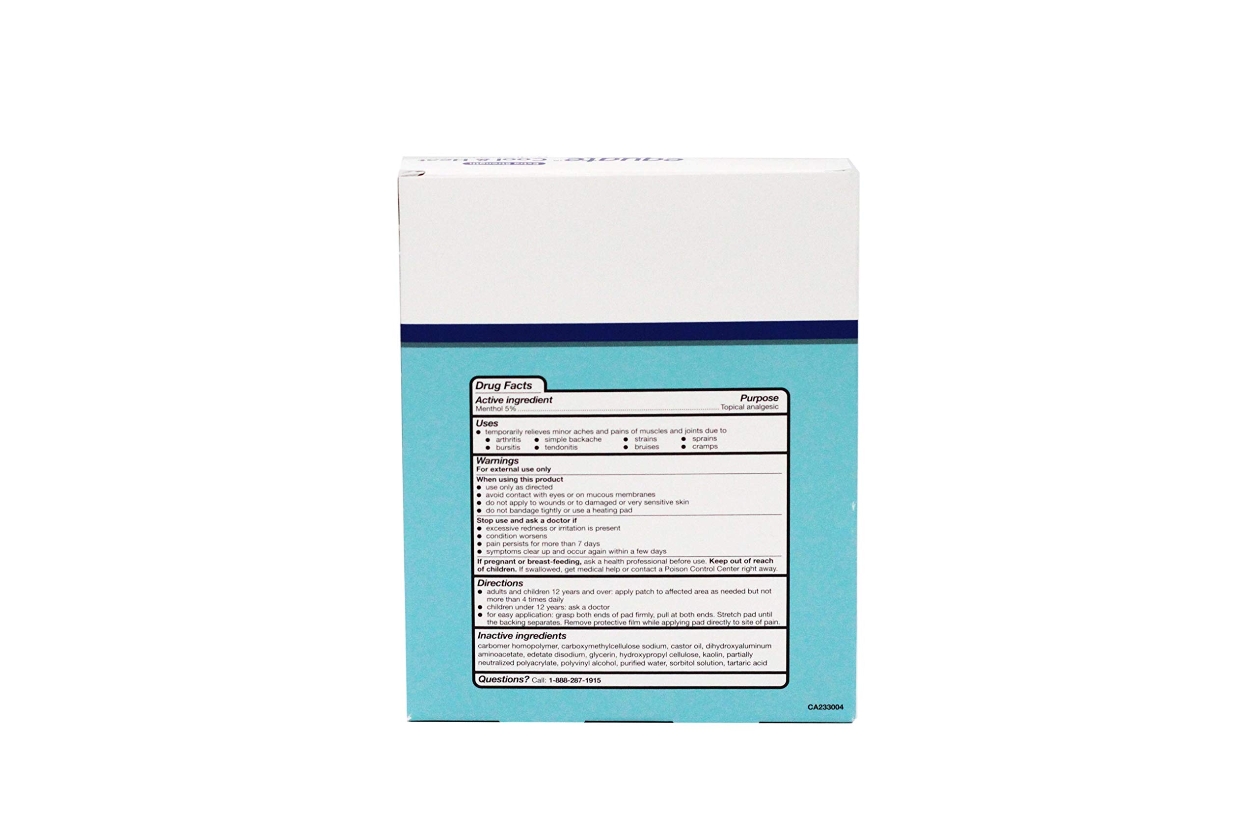 Equate - Menthol Patch 5 %, Extra Strength, 5 Patches (Compare to Icy Hot)