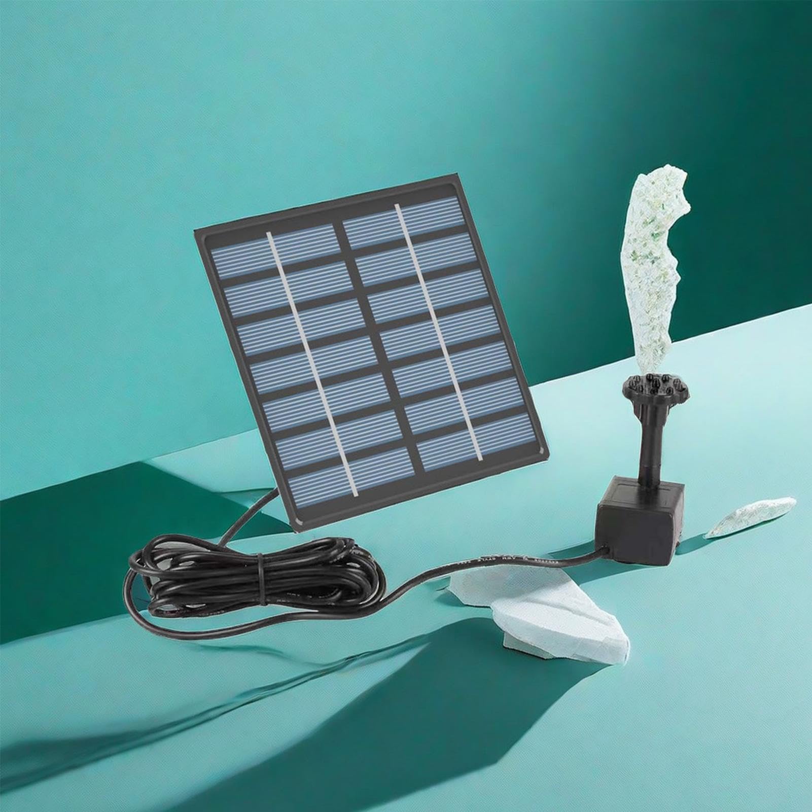 Pompa Laghetto ad Energia Solare Portatile Alimentata A Energia Solare