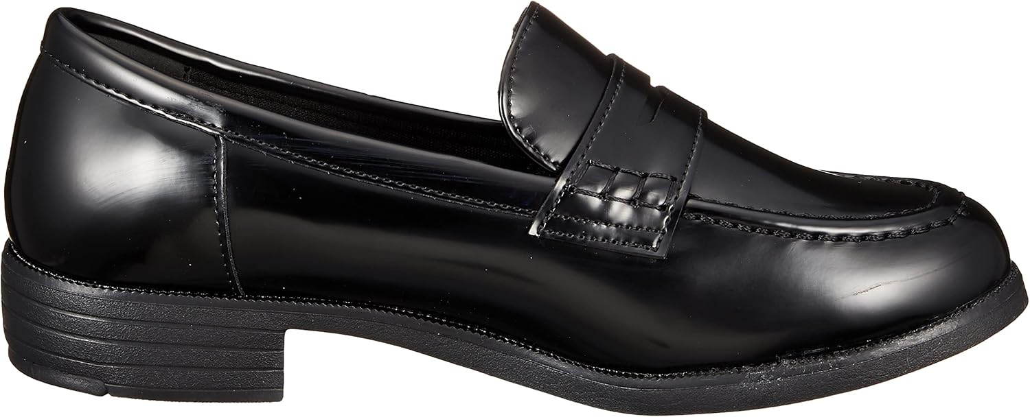 [レディワーカー] ローファー アシックス商事 やわらか合皮ローファー 幅広3E相当 LO-17570 レディース