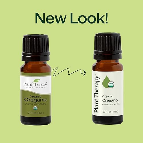 Vista 6 de Plant Therapy Aceite esencial de orégano orgánico 100% puro, certificado por USDA, orgánico, sin diluir, aromaterapia natural, grado terapéutico