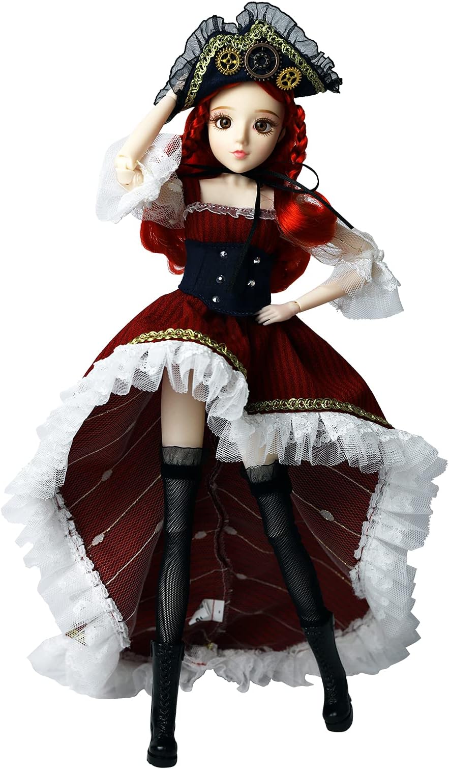 ICY Fortune Days Original Design Dolls, Tarot Series 14 Ball Joints Doll, Best Gift for Girls(The Wheel of Fortune)