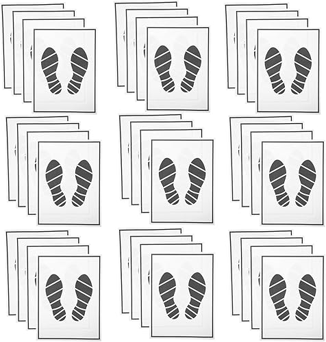 50 tapetes de papel para automóvil, tapetes de papel para concesionarios, impresos con bonita huella automotriz para suministros de protección de