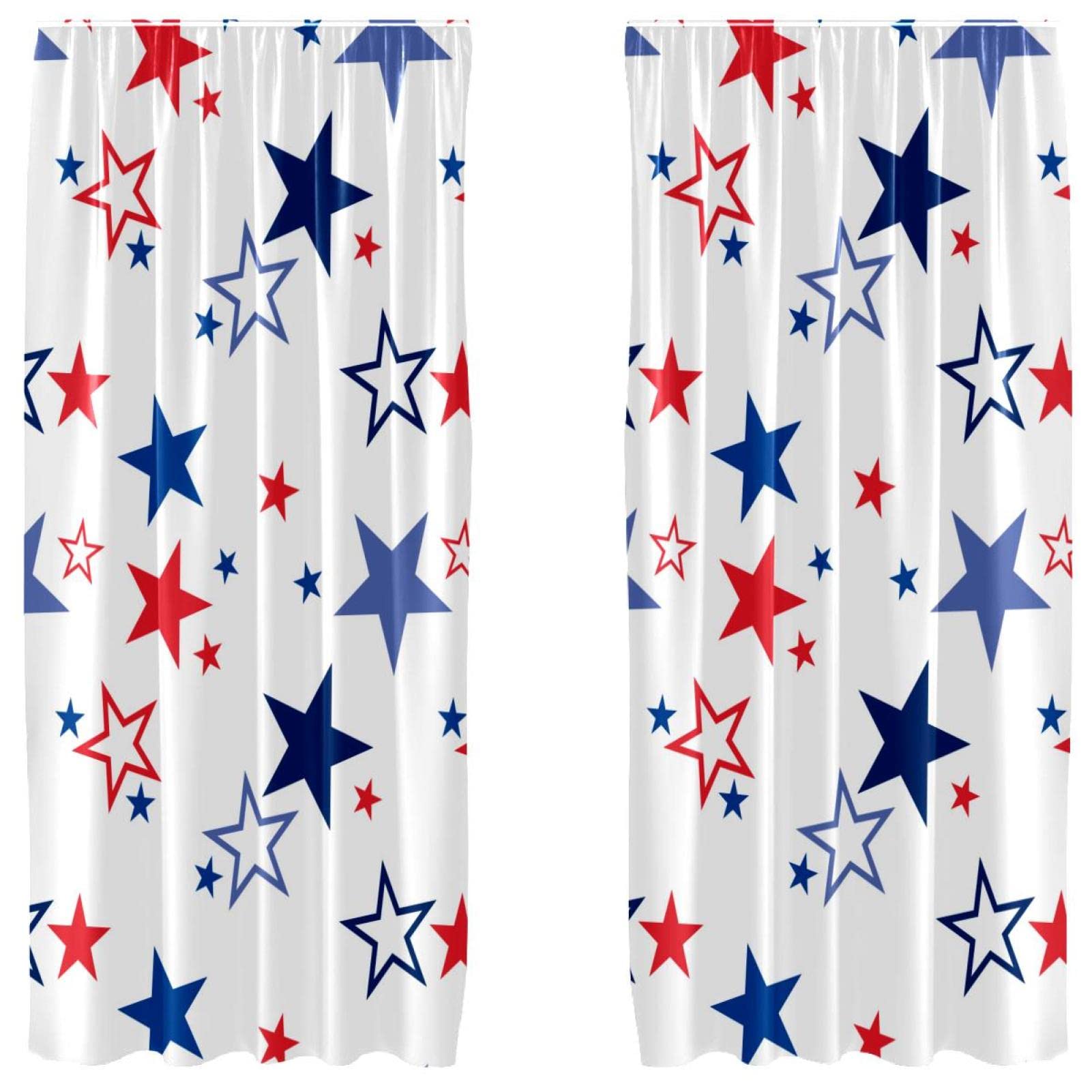 Cortinas opacas estrelladas para llenar de magia y descanso el cuarto de tus hijos