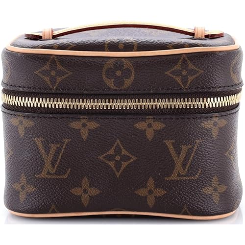 Louis Vuitton, Pre-Loved Nice Vanity Case Monogram Canvas Nano, Brown