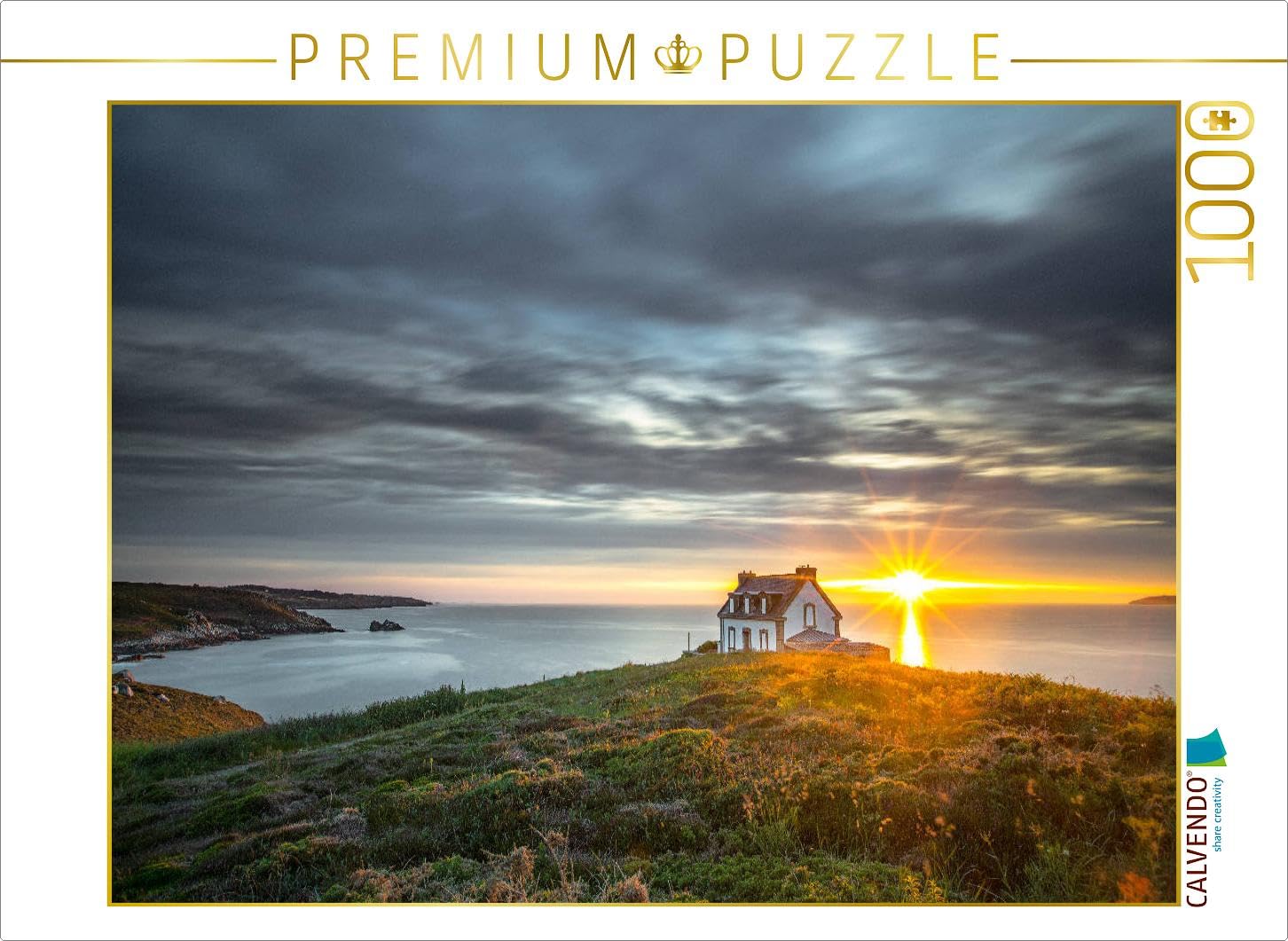 CALVENDO Puzzle Phare du Millier Bretagne 1000 Pieces 64 x 48 cm from Woife Stoiber