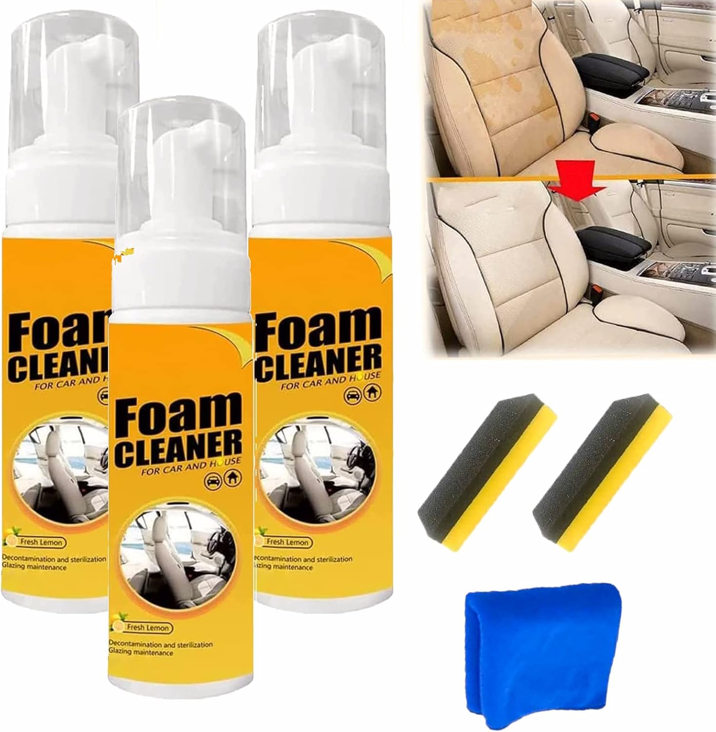 Atidottech Foam Cleaner, Atidottech Powerful Stain Removal