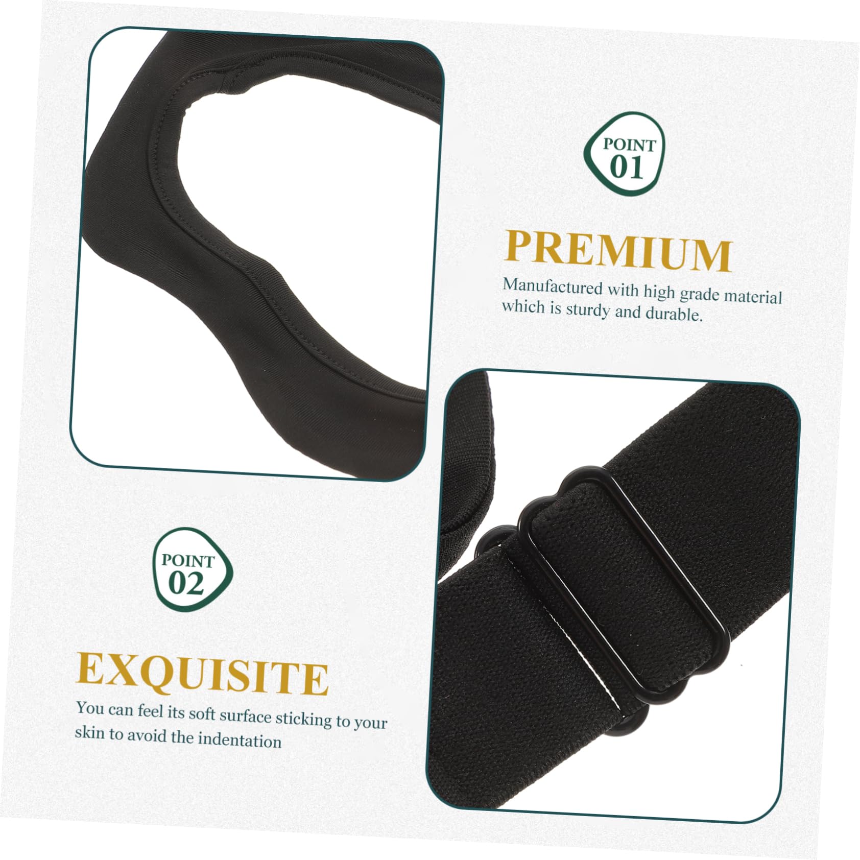 OSALADI 5pezzi Maschera Vr Regolabile Traspirante Con Design Antisudore Per Giocatori Copertura Ergonomica Per Headset Virtuali Protezione Comfort e Pulizia Durante Gioco