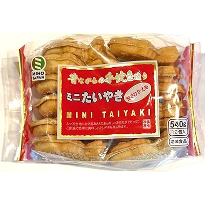 [冷凍] ミホウジャパン ミニたいやき 540g×3pc
