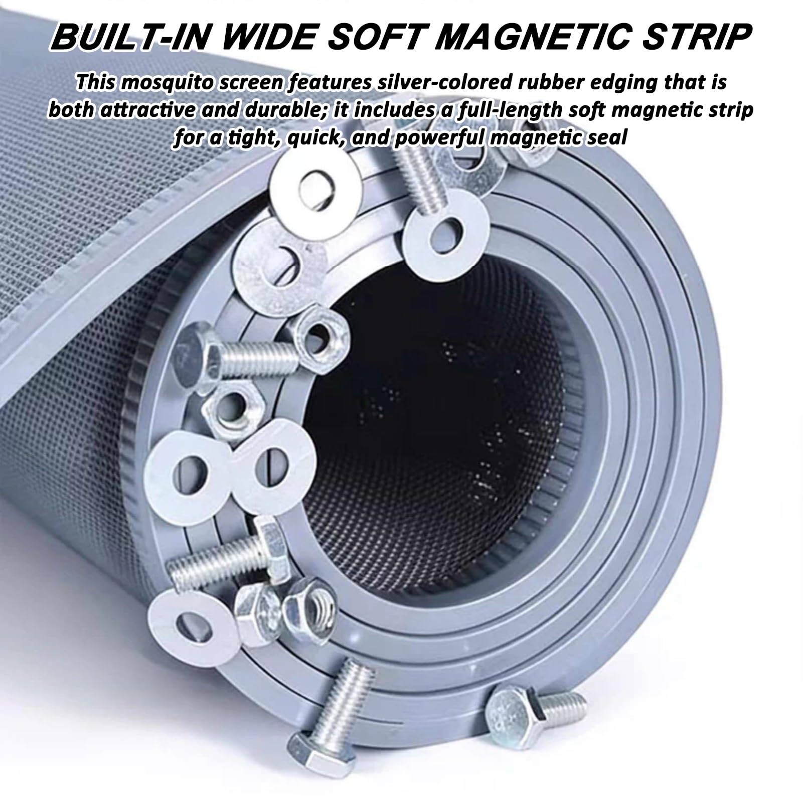 Zanzariera magnetica scorrevole per porta, chiusura automatica, tenda a rete resistente, tiene lontane mosche, zanzare e insetti, per uso commerciale