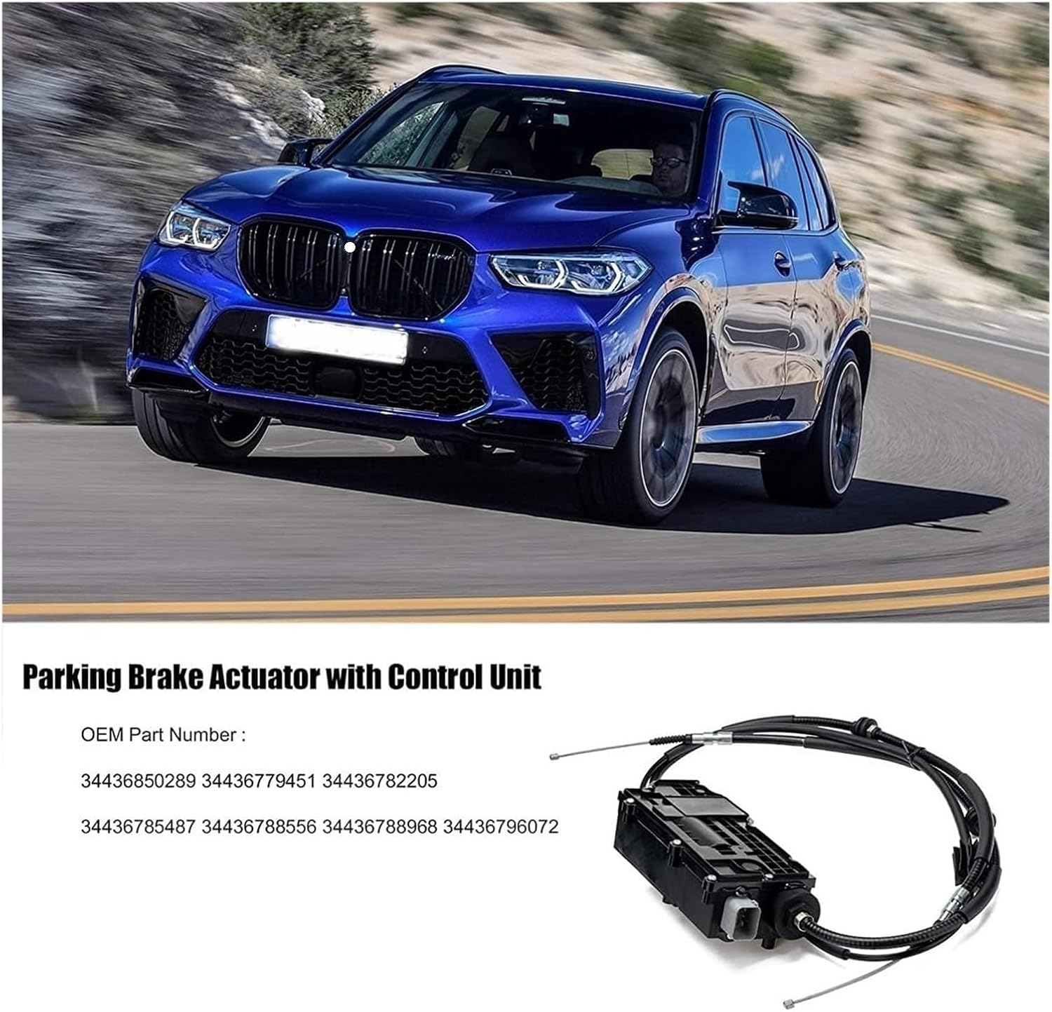 Car Parking Brake For BMW For X5 X6 For E70 E71 E72 2007-2014 34436850289 Electronic Hand Brake Module Controller Parking Unit