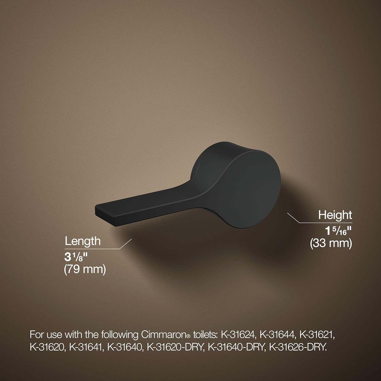 KOHLER Left-Hand Trip Lever
