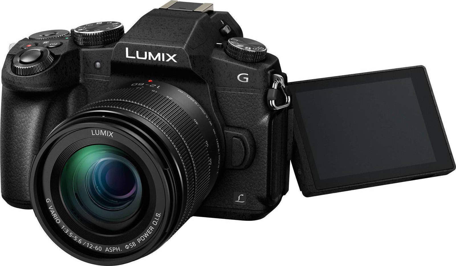 Panasonic Lumix G80 Mirrorless Con 12-60mm – 4K, Dual I.S.2, Corpo Resistente, 16MP