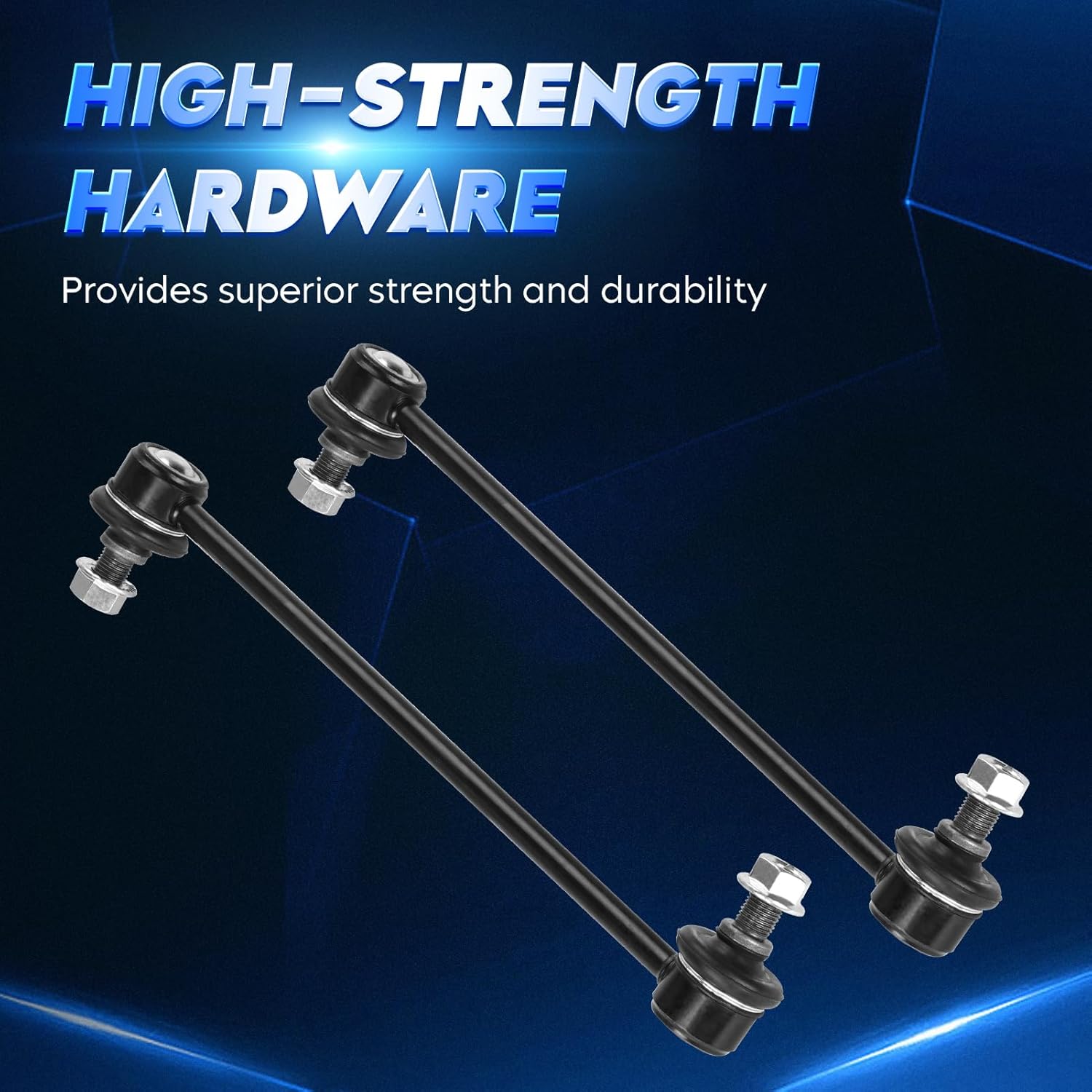 Front Strut Sway Bar Links for 2009-2013 Toyota Corolla Matrix 1.8L, Shock Absorbers Replace 572598 572597 4PCS