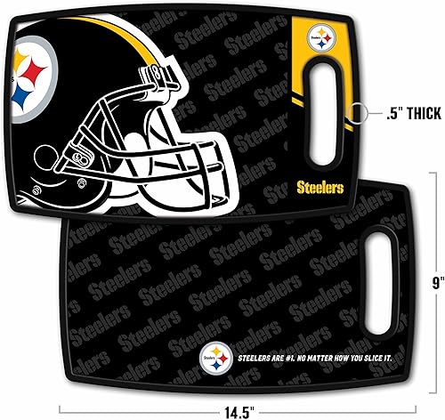 Vista 75 de YouTheFan NFL Baltimore Ravens Logo Series Tabla de cortar