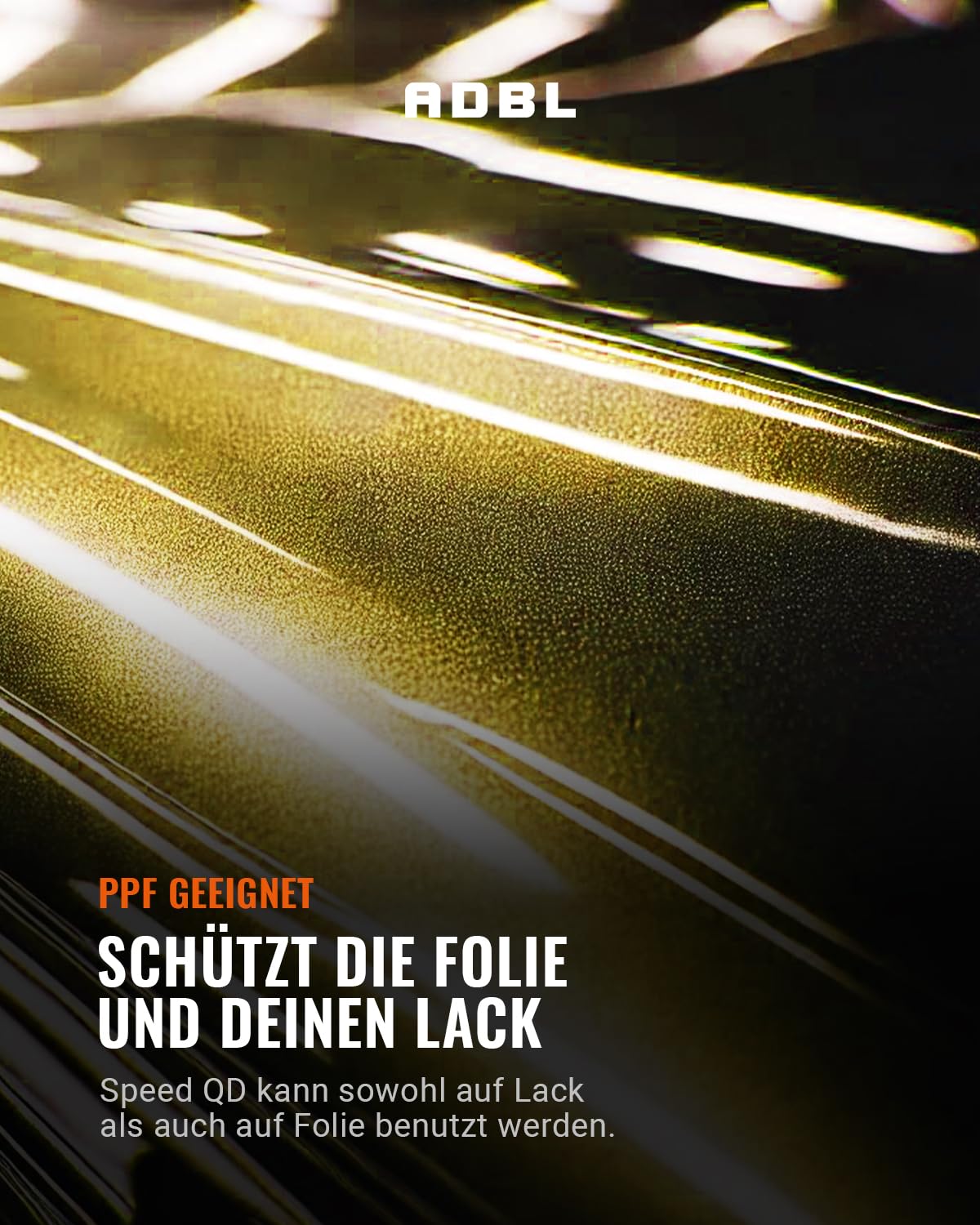 ADBL Speed QD (500 ml) Premium Quick Detailer - Afdichting met pareleffect - Glans en gladheid - Auto Detailer, Polymeer Lakverzegeling, PPF Bescherming Spray, Folie Snelafdichting, Carwrapping