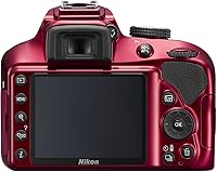 Vista 3 de Nikon D3400 w/ AF-P DX NIKKOR 18-55mm f/3.5-5.6G VR (Red) (USADO)