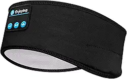 Navly Fones de ouvido sem fio Bluetooth, extra-auriculares, para dormir, treino, corrida, ioga, esportes, preto