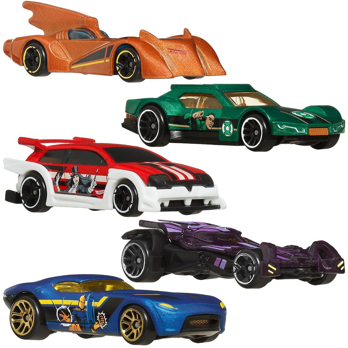 Amazon.com: Hot Wheels DC Batman Silver Series Die-Cast Cars