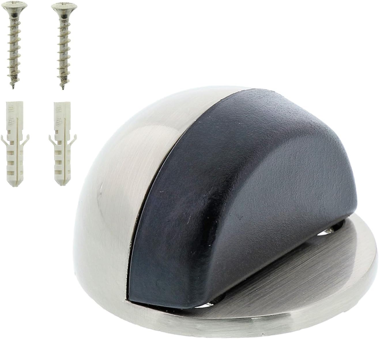 Burg-Wächter TSB 2145 Ni SB Door Stop, Grey, Height: 25 mm, Diameter: 45 mm - Image 4