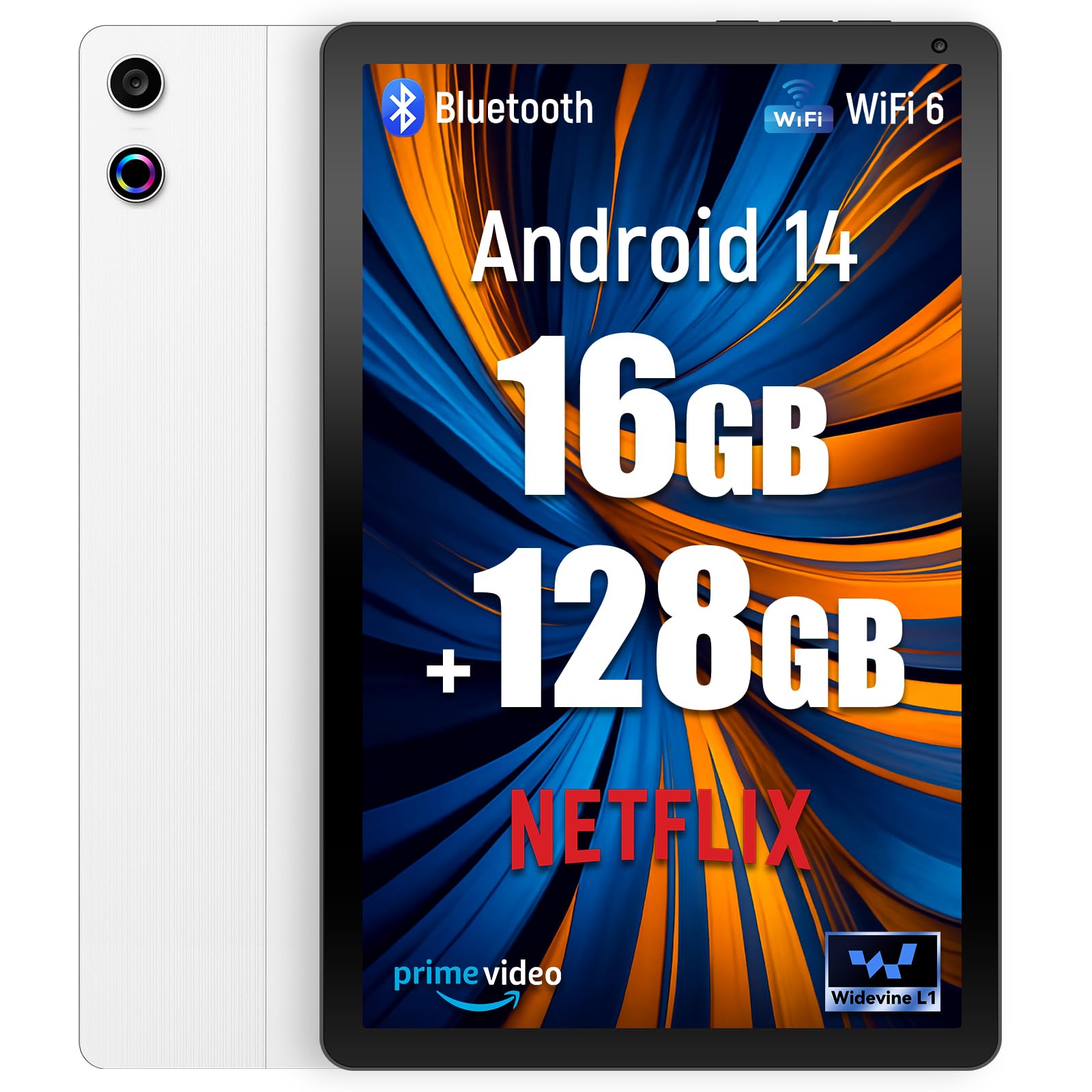 Tablet, 10.36 inch Android 14 Tablet with Octa-core Processor 16GB