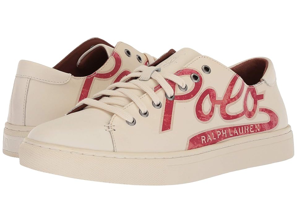 

Polo Ralph Lauren Jermain (Artist Cream) Men's Lace up casual Shoes, Beige