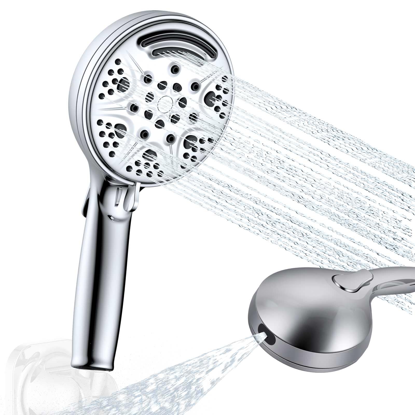 Hardivalue Multifunctional Handheld Shower Head High Pressure with Filter