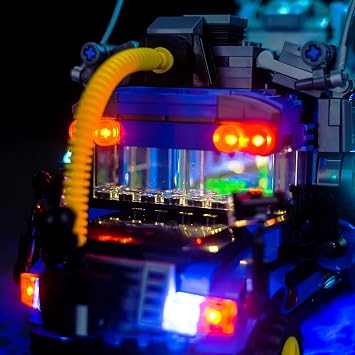 LocoLee RC Version LED Light Kit Compatible with Lego 77073 Battle Bus Fortnite, Creative Lighting Set Accessories Compatible with Lego 77073 Fortnite Combat Bus, No Models Only Light