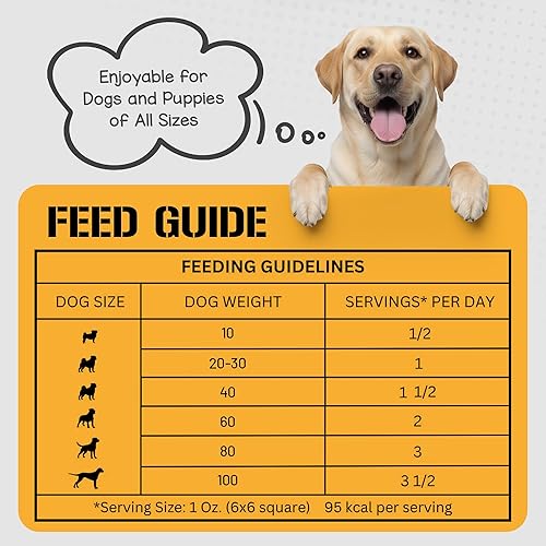 Miniatura 6 de Dog Chits Filetes de pulmón de bisonte para perros, totalmente naturales, con alto contenido de proteínas y un solo ingrediente, golosinas para