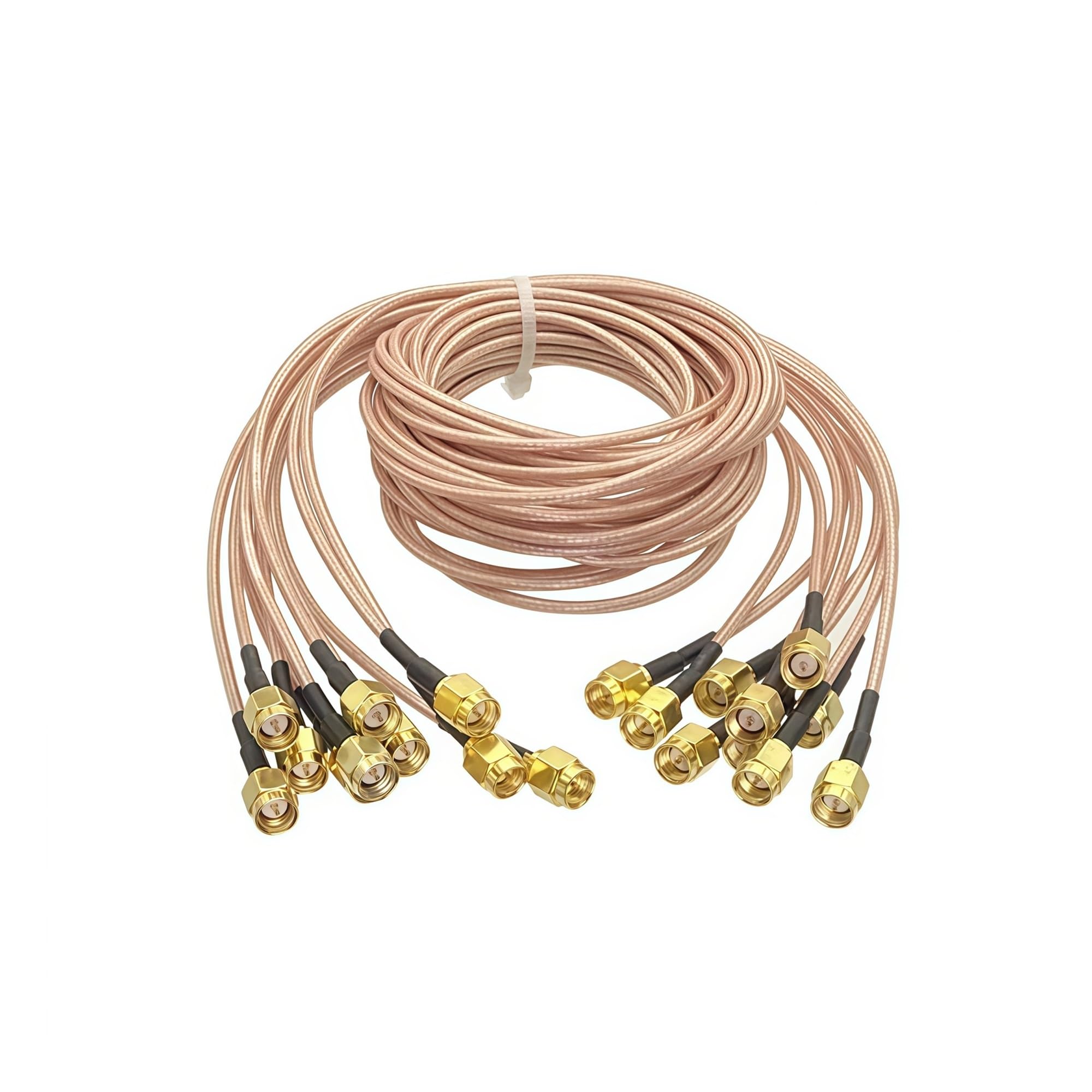 5-10 szt. RG316 wtyczka męska do złącza wtykowego Pigtail koncentryczny kabel rozruchowy 10 cm ~ 10FT (5 szt., 3,0 m)