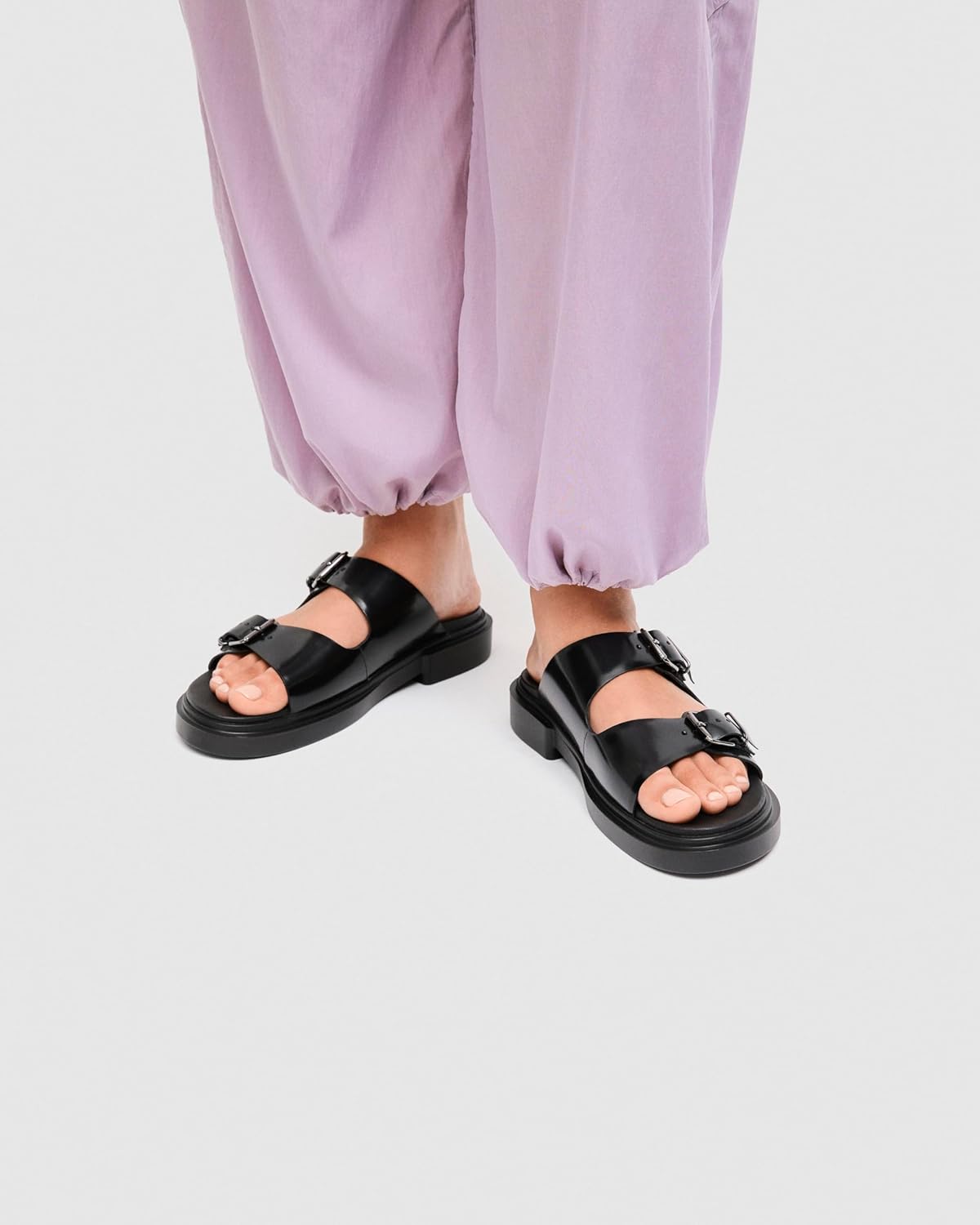 ECCO womens Seoul Two Band Buckle