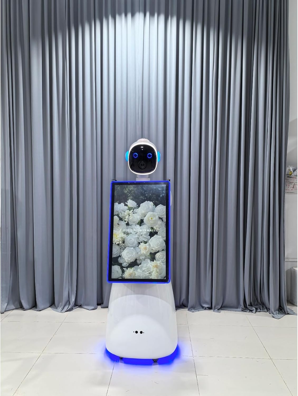 360 Photo Booth, Integrated Selfie Kiosk with AI Color Printing, Built-in Ring Light & Automatic Operation for Wedding Party Business Event Birthday Celebration