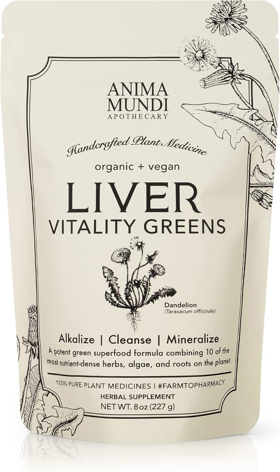 Anima Mundi Liver Vitality Daily Detox Powder Green