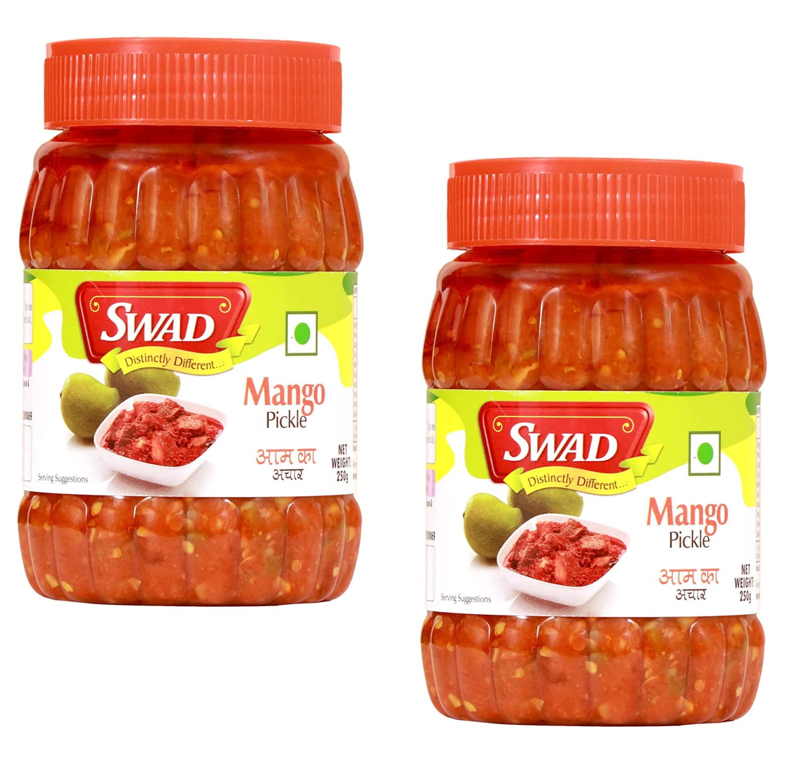 SWAD Mango Pickle, Traditional Aam ka Achar (Mango, 500g)