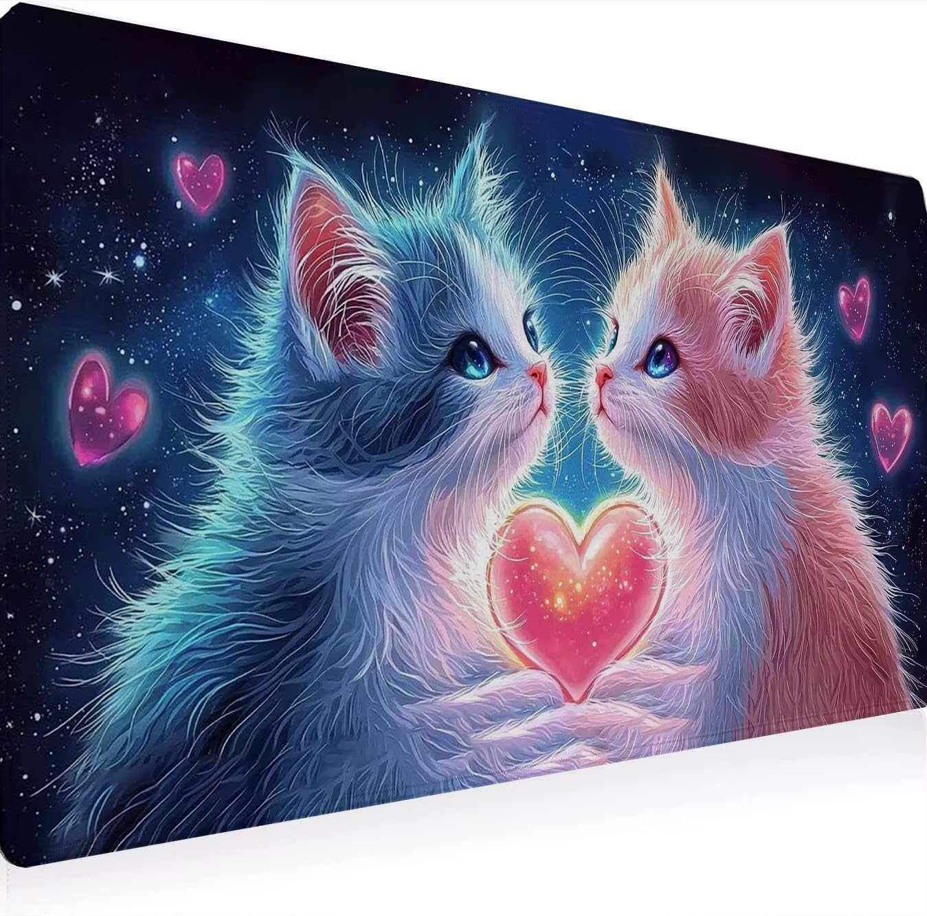 Podkładka pod mysz, podkładka pod mysz XXL 1200 x 600 mm podkładka pod mysz dla graczy, wodoodporna gumowa podstawa, duża podkładka pod mysz do gier na biurko szyte krawędzie wodoodporna