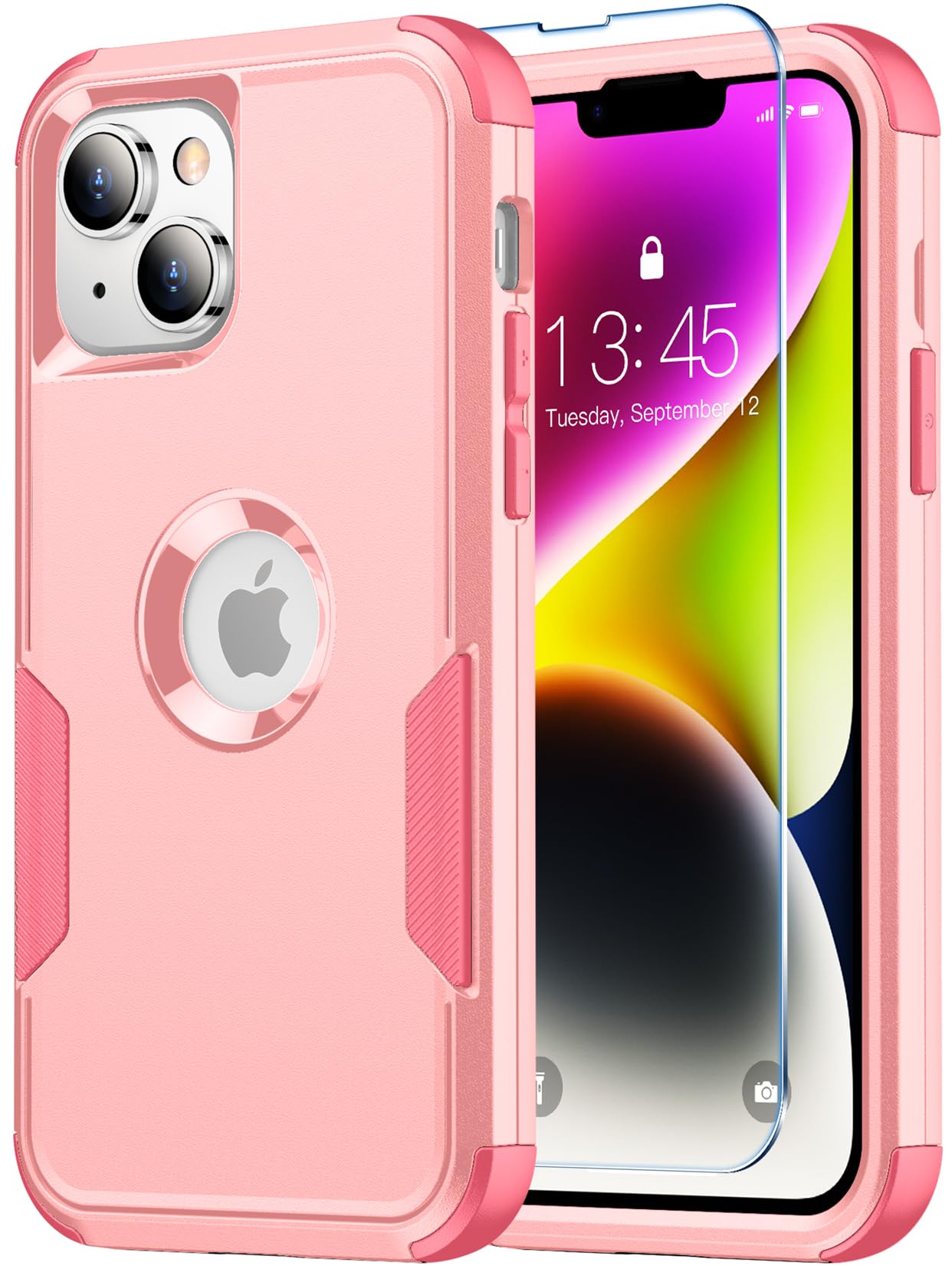 femrit Magnetic for iPhone 14 Case, [Compatible with Magsafe][Military Grade Drop Protection][Non-Slip][14FT Drop Shockproof] Heavy Duty Tough Rugged