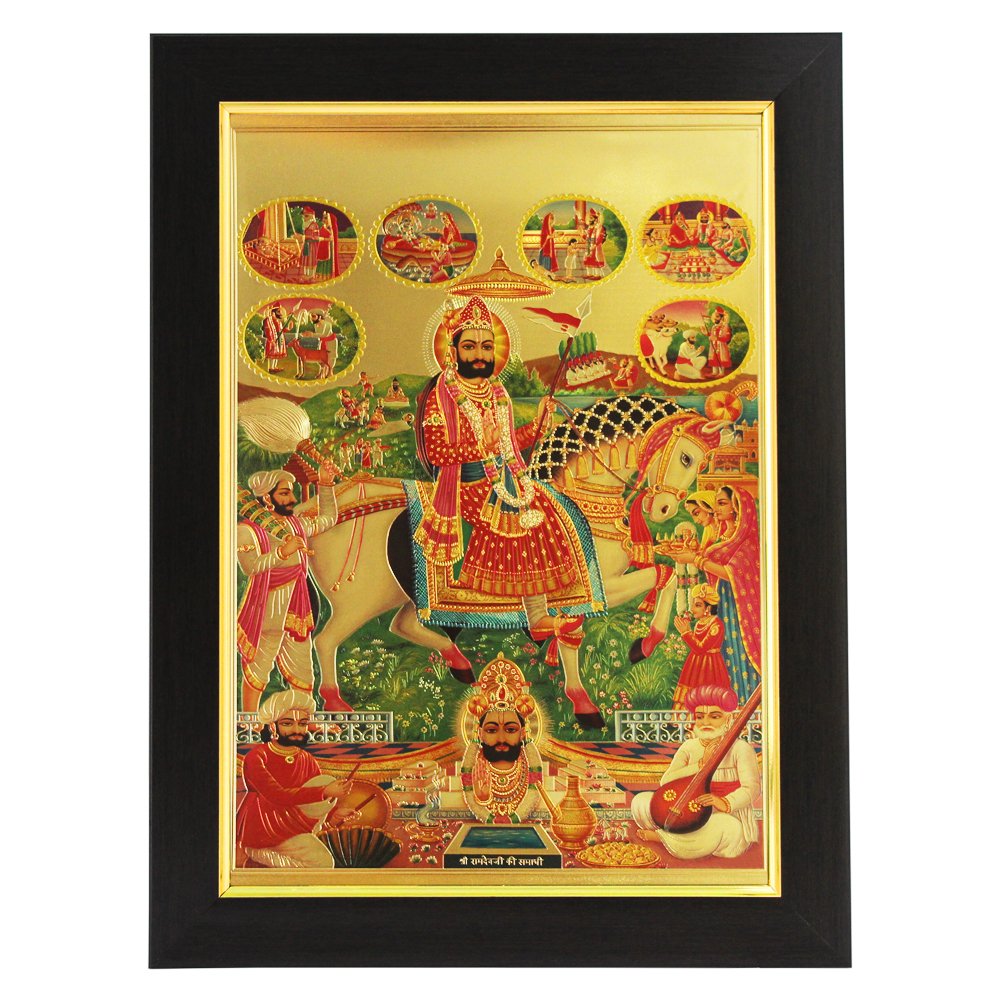 SHREE GANESH ENTERPRISE GIFTING SOLUTIONS Wood Photo Frame (26 x 1 x 35 cm, Multicolour)