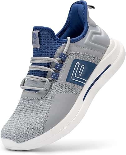 FitVille Mens Wide Sneakers Road Running Shoes Athletic Shoes with