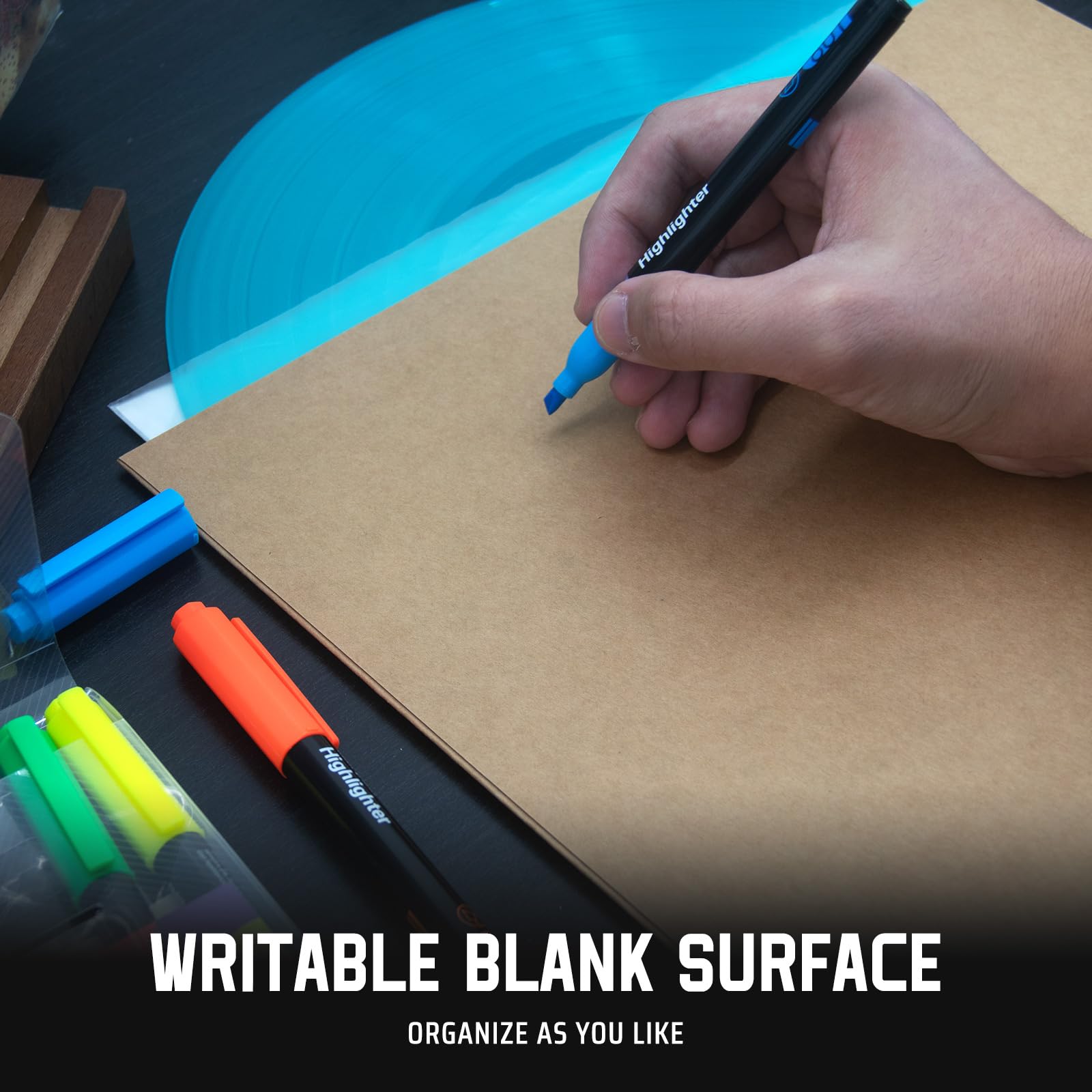 TAKMORK Copertine per dischi in vinile LP da 350 g/m², con dorso da 4 mm, senza foro centrale, per fai da te e conservazione, marrone, 20 pezzi
