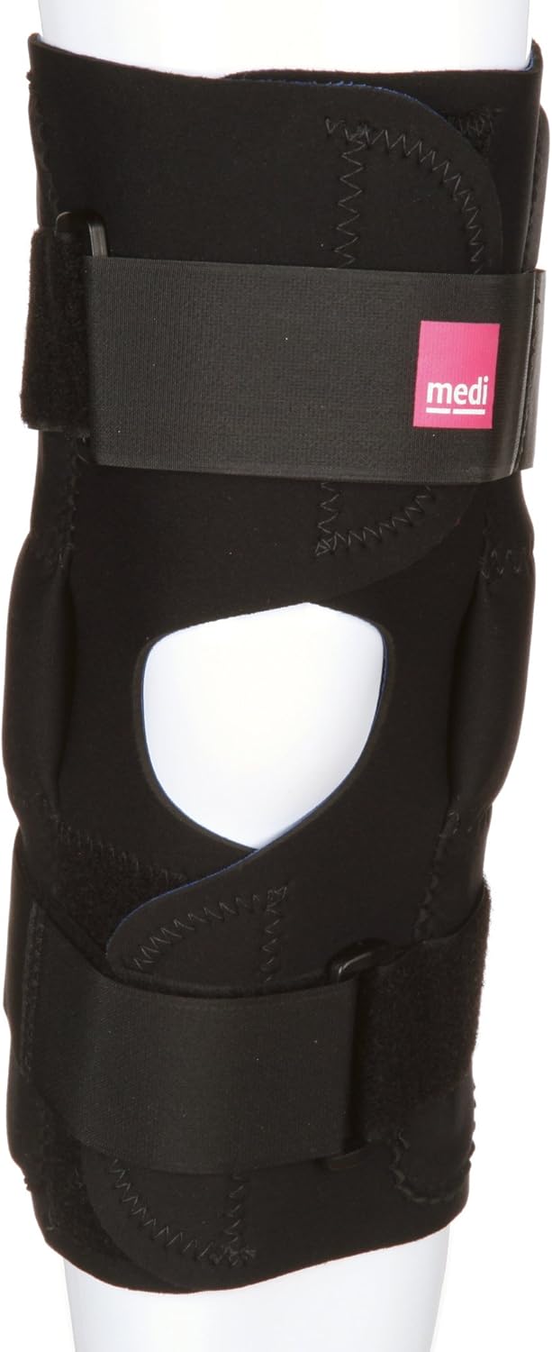 medi Hinged Neoprene Knee Brace Best for weak, Sore, or misalignment Injuries