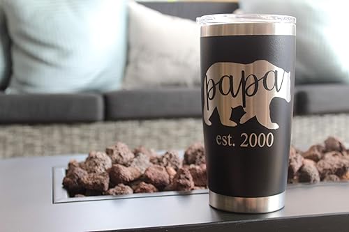 Miniatura 3 de Vaso personalizado con tapa, 20 onzas, elige tu diseño, taza de café de viaje aislada al vacío, acero inoxidable, doble pared, color aguamarina