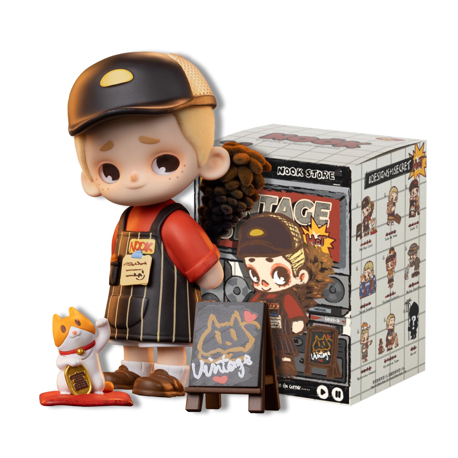 Amazon.com: 52TOYS Nook in Vintage Store Series Action Figure