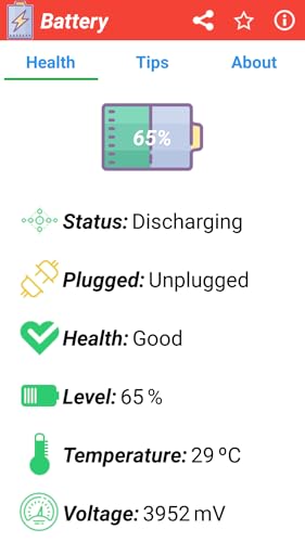 Battery Status - Estado Batería