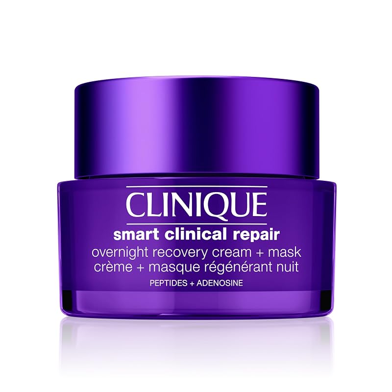 Clinique Smart Clinical Repair Creme Facial Noturno com Ácido Hialurônico e Peptídeos, 50 mL
