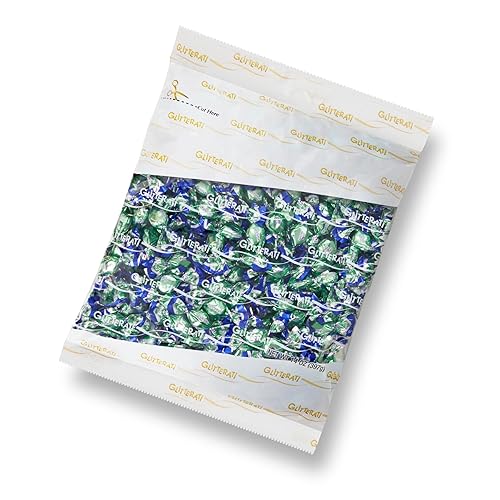 GLITTERATI - Mentas para reuniones, caramelos duros italianos originales en miniatura, calidad de lujo, 1 libra (400 piezas envueltas