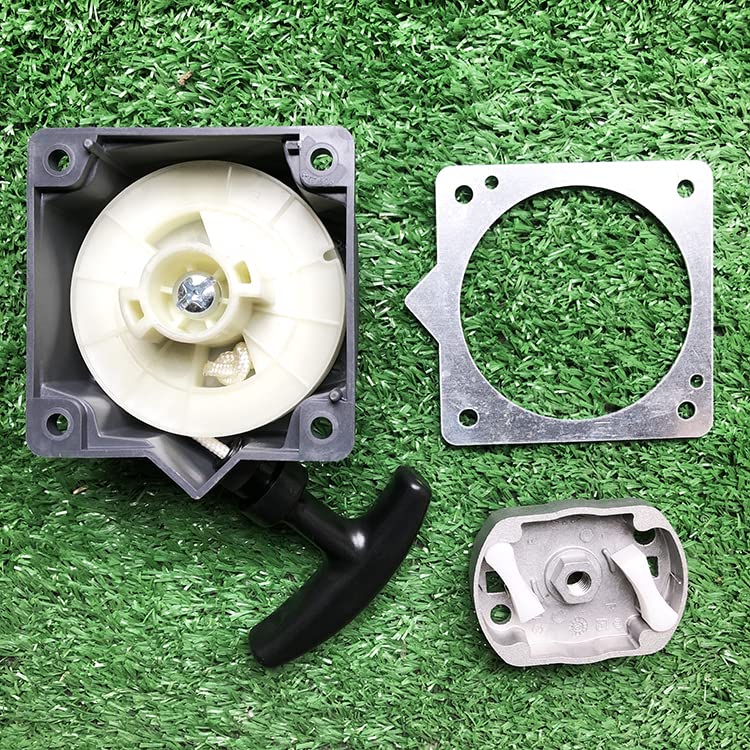 Rozrusznik ręczny & Kubek & amp; Uszczelka do piły łańcuchowej Oleo Mac BCH400 BCH 400 400T piła łańcuchowa pull start cog claw wymienny