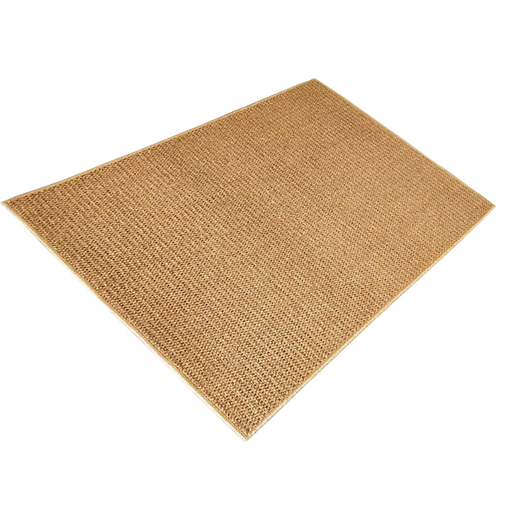 Alfombra de yute tejida a mano lavable y antideslizante para pasillos