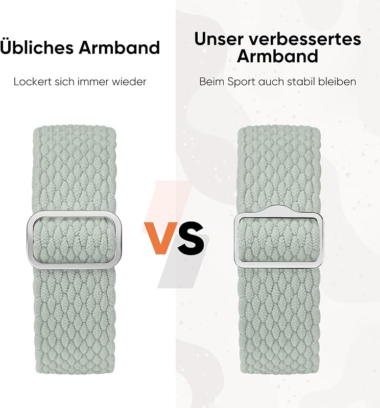 Suitisbest Nylon Szíj Apple Watch 38mm 40mm 41mm 42mm Csúszásmentes Fonott Rugalmas Szalag Watch 11 10 9 8 SE 7 6 5 4 3 2 1 Zöld