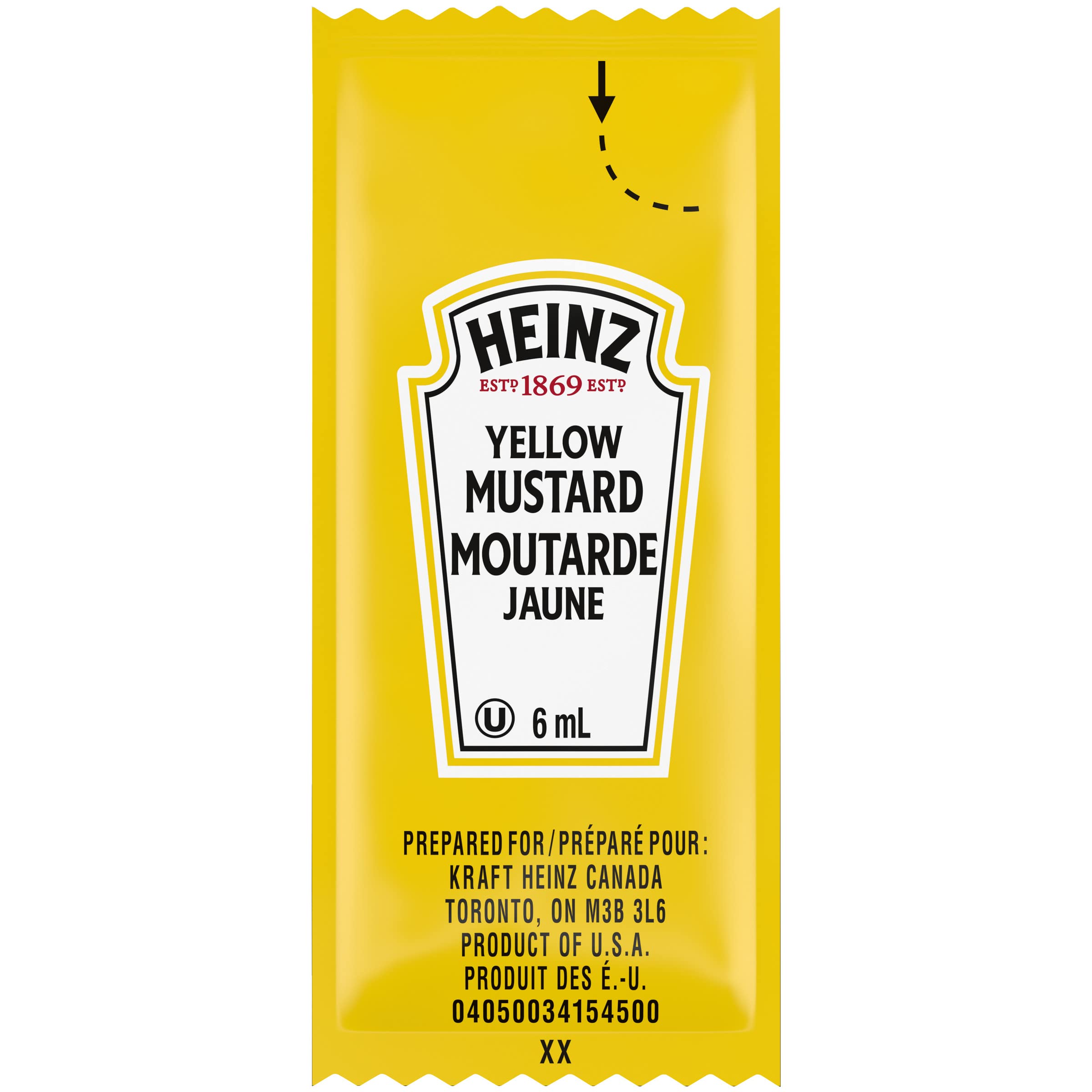Heinz Mustard Packets