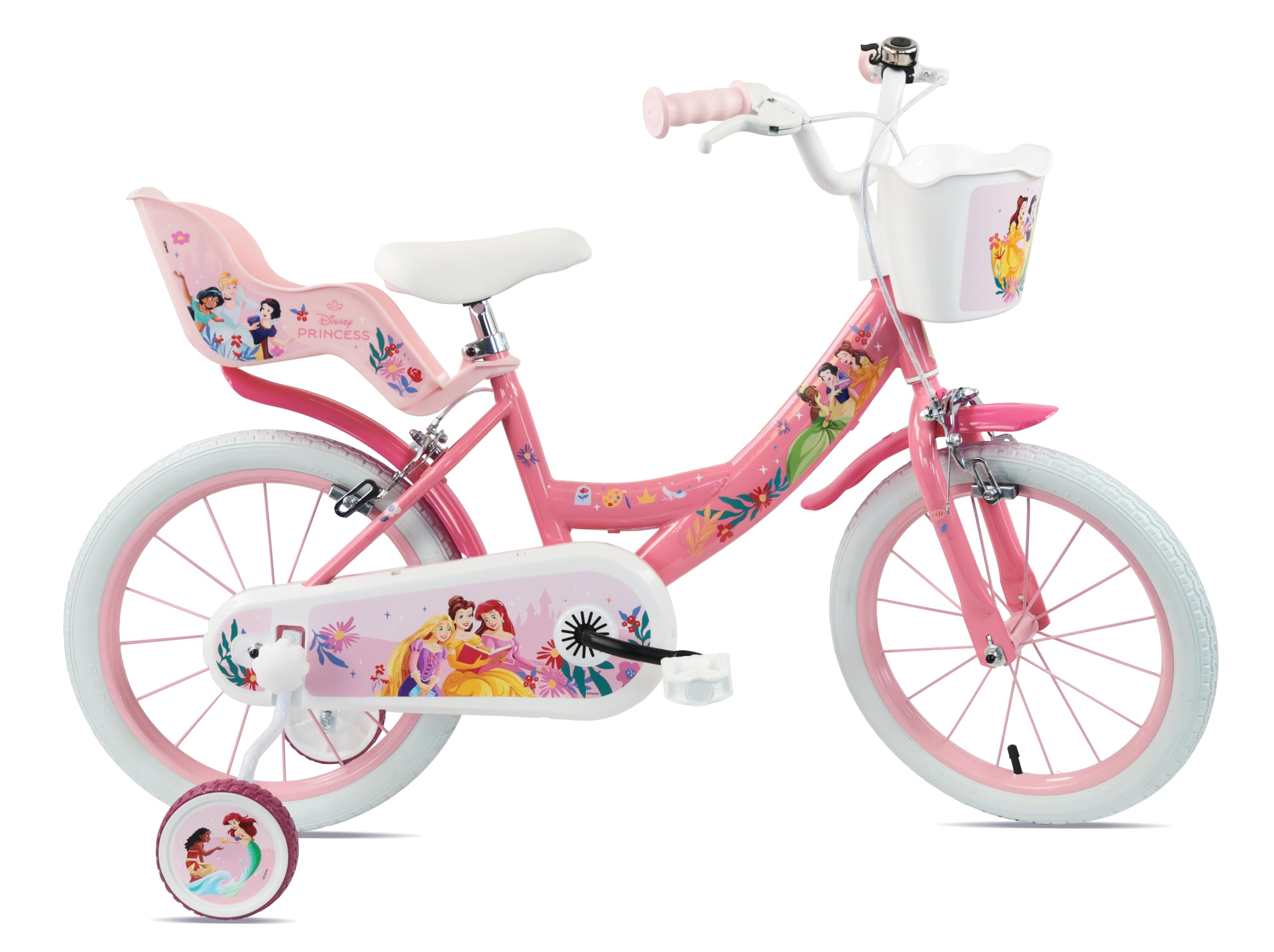 Denver Disney Princess 16" Children's Bicycle With Training Wheels from B&Q